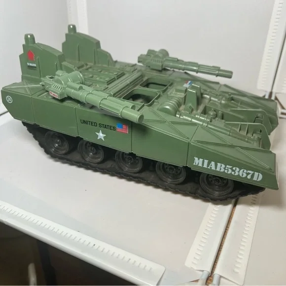 Vtg Gi Joe Bridge Layer Toss N Cross Vehicle 1984 ARAH - Incomplete - Picture 2 of 5